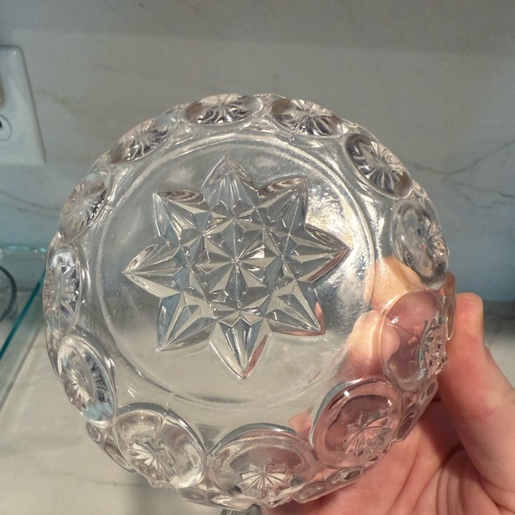 Vintage L.E. Smith Moon and Stars Pitcher and Small Bowl - Picture 14 of 15